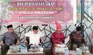 KKM Pasangkayu Gelar Budaya Angngaru dan Pernyataan Sikap Kesetiaan Terhadap Pimpinan