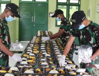 Peran Kodim 1418/Mamuju Mendorong Swasembada Pangan Melalui Program MBG Untuk Mewujudkan Sishankamrata
