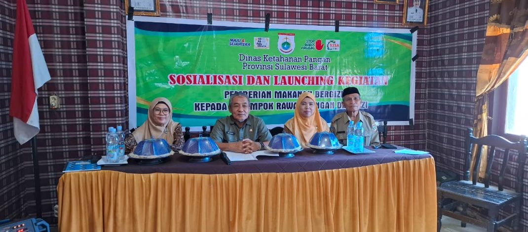 Lawan Kurang Gizi, Pemprov Sulbar Awali Program Berikan Makanan Bergizi di Campalagian