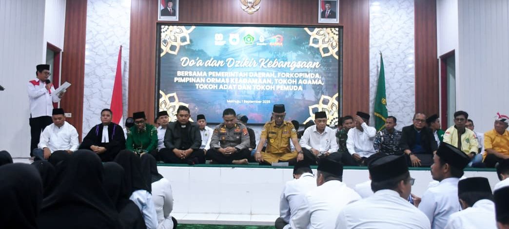Doa dan Dzikir Kebangsaan, Lintas Agama Serukan Menjaga Daerah dengan Persatuan
