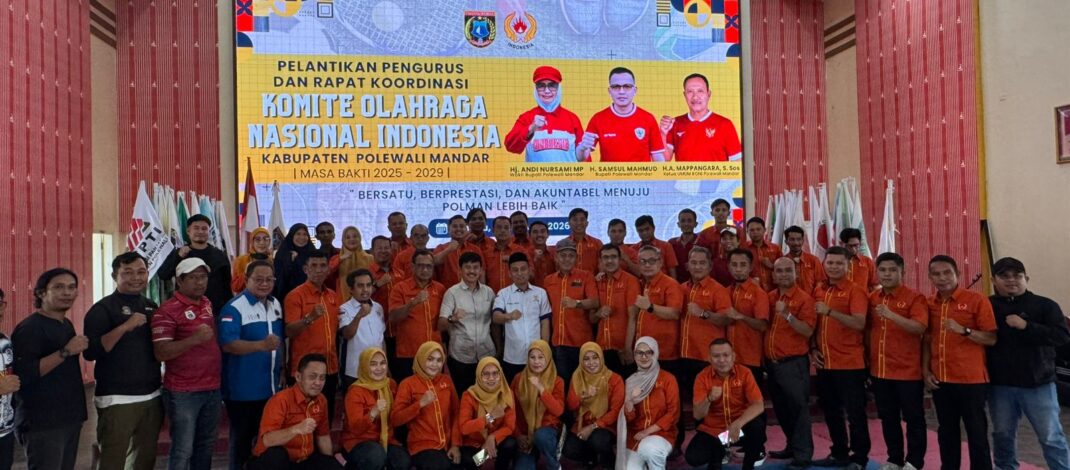 Ketua KONI Sulbar Hadiri Rakor KONI Polman, Tekankan Pentingnya Kolaborasi dalam Meraih Prestasi