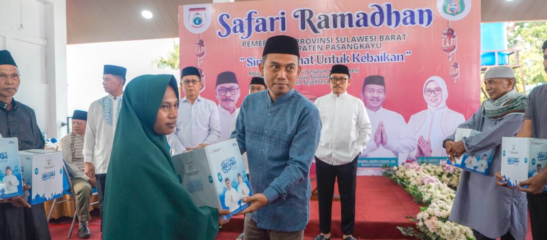 Ketua KONI Sulbar Turut Hadir Safari Ramadan Pemprov di Kabupaten Pasangkayu