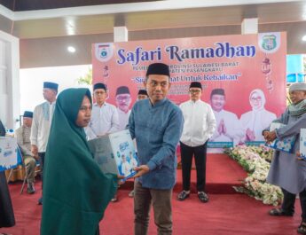 Ketua KONI Sulbar Turut Hadir Safari Ramadan Pemprov di Kabupaten Pasangkayu