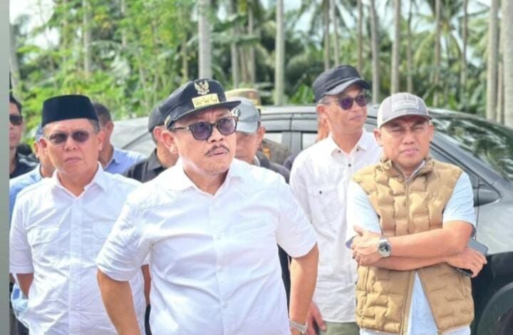 Ketua KONI Sulbar Dampingi Gubernur Kunjungan Kerja ke Kabupaten Pasangkayu