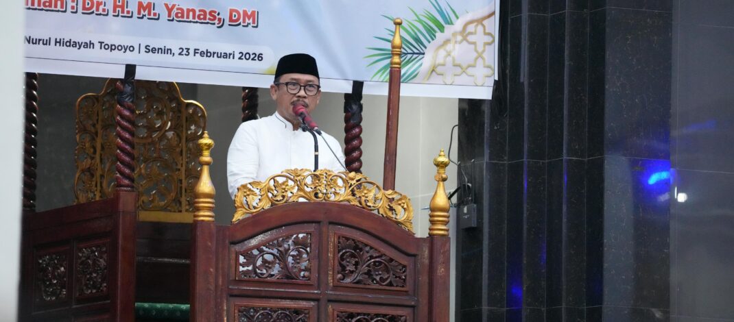 Di Hadapan Jamaah Mamuju Tengah, Gubernur Sulbar Tekankan Kepemimpinan Berkeadilan dan Harmoni Sosial