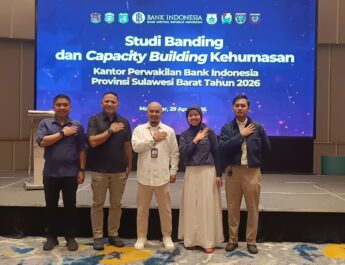 Studi Banding dan Capacity Building Kehumasan, BI Sulbar Dorong Penguatan Komunikasi Publik