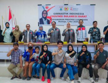 Musyawarah Provinsi Luar Biasa Gymnastic Indonesia Sulawesi Barat Tetapkan Ketua Baru