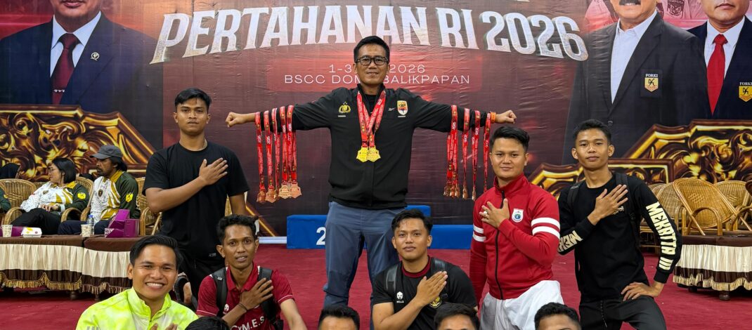 Tim Karate Polda Sulbar Torehkan Prestasi di Kejuaraan Nasional Piala Menhan RI