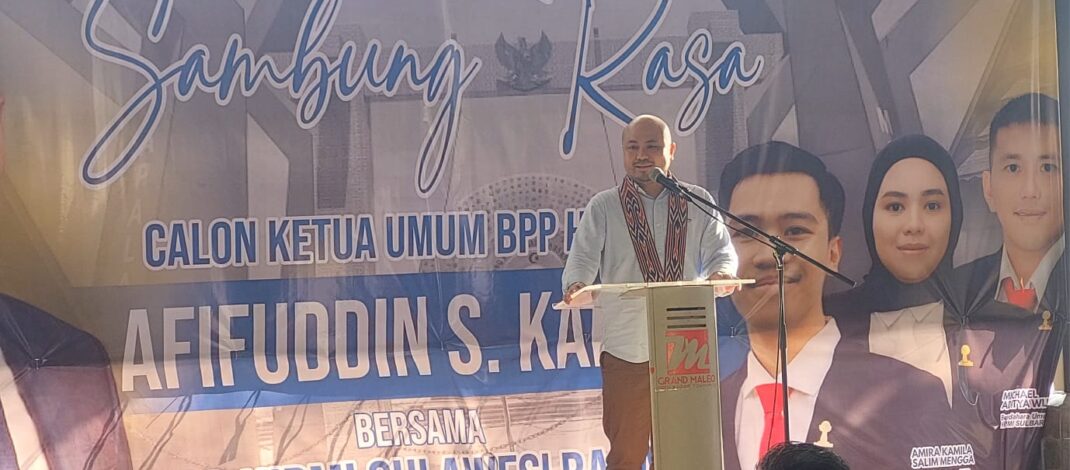 Sambung Rasa di Sulbar, Putra Sulawesi, Afifuddin S Kalla Siap Bangun Potensi Daerah Bersama HIPMI