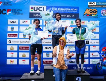 ICF Sulbar Turunkan 7 Atlet di Kejurnas Road 2026, Bawa Pulang Dua Medali Perunggu