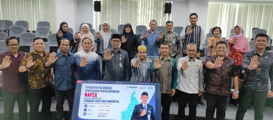 Instansi Sepakat Bersinergi Cegah Penyalahgunaan NAPZA melalui Program JAGA SULBAR