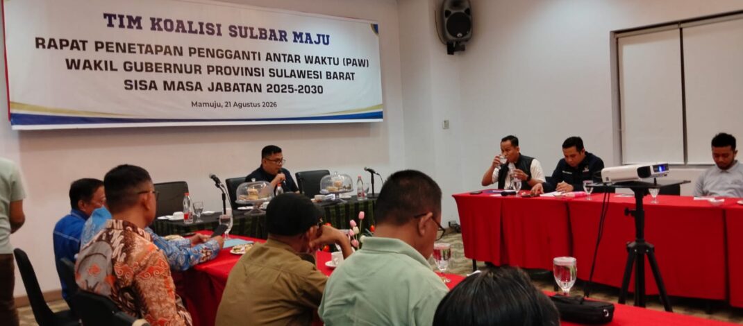 Koalisi Sulbar Maju Usul Syamsul Samad dan Abdul Latif Calon Wagub Sulbar, Sukri: Ini Sudah Sesuai Ketentuan